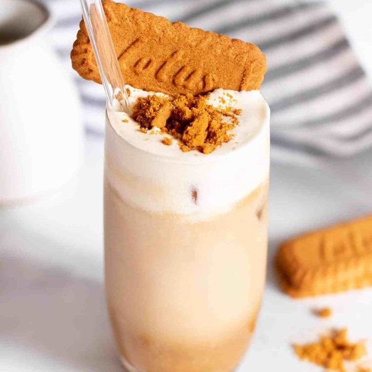 ice lotus latte